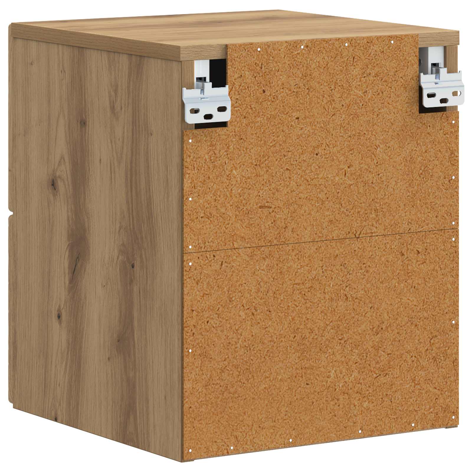 Mobiletto da notte a muro Rovere Artigianale 34,5 x 33 x 40 cm | homemem39