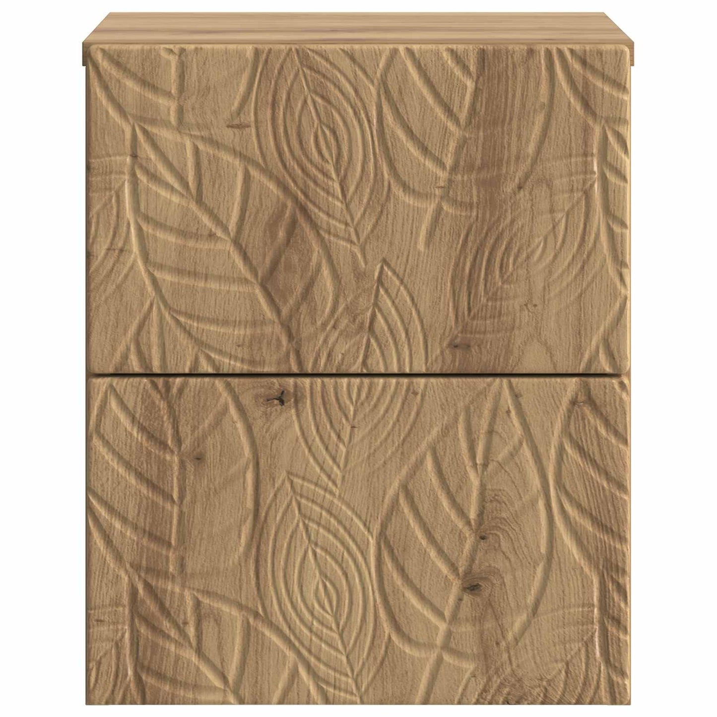 Mobiletto da notte a muro Rovere Artigianale 34,5 x 33 x 40 cm | homemem39