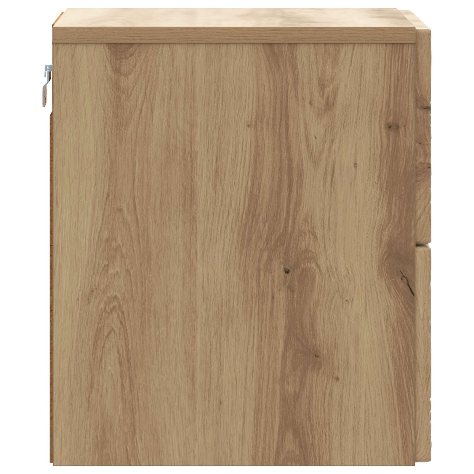 Mobiletto da notte a muro 2 pz Rovere Artigianale | homemem39