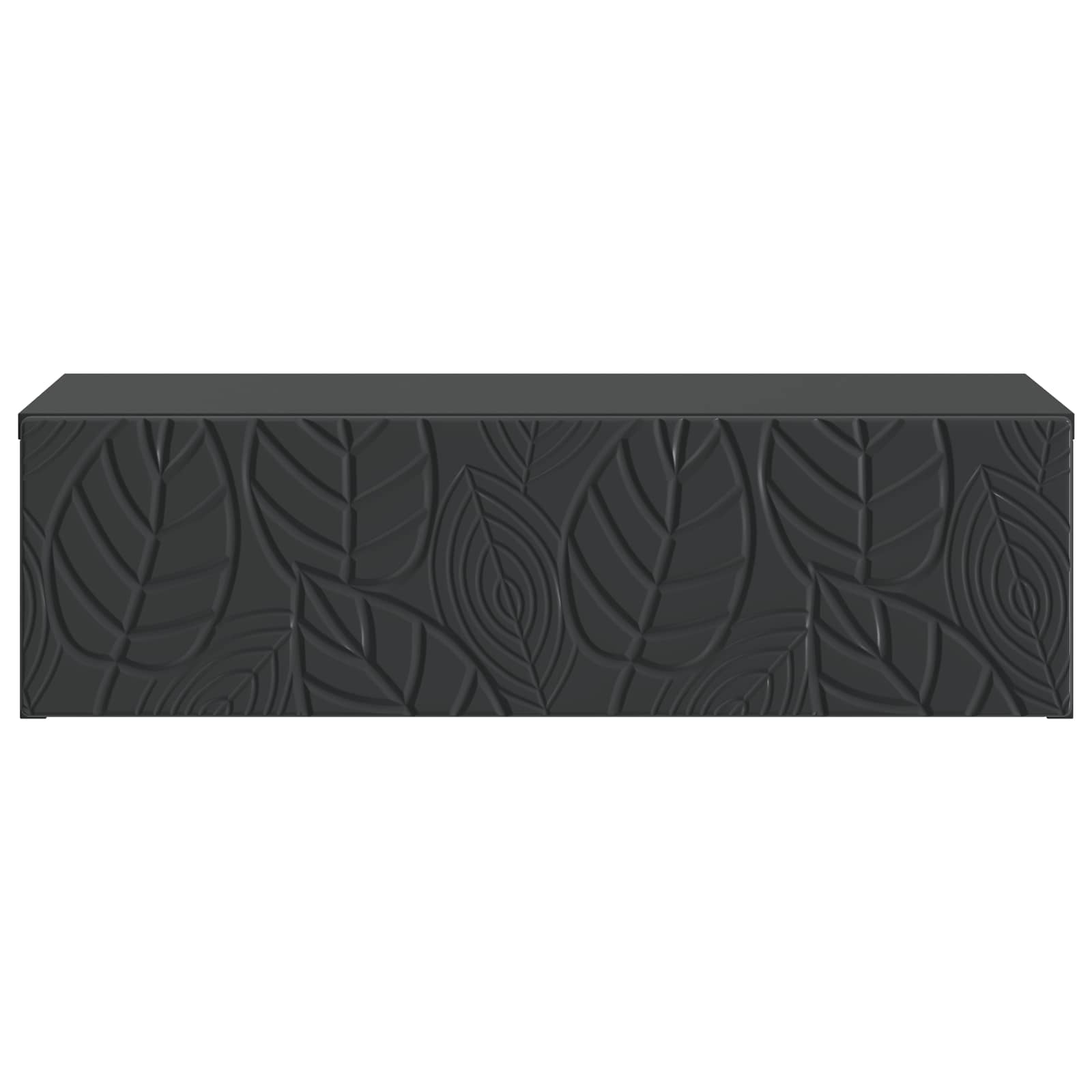 Tavolino da Parete Laterale Nero 59 x 34,5 x 17 cm | homemem39