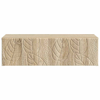 Tavolino da Parete Laterale Rovere Sonoma 59 x 34,5 x 17 cm | homemem39