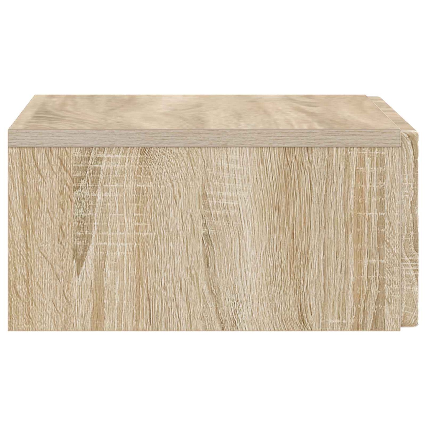 Tavolino da Parete Laterale Rovere Sonoma 59 x 34,5 x 17 cm | homemem39