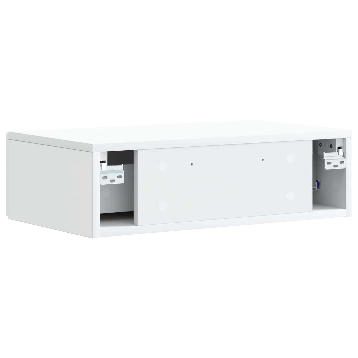 Tavolino da Parete Laterale Bianco 87,5 x 34,5 x 17 cm | homemem39