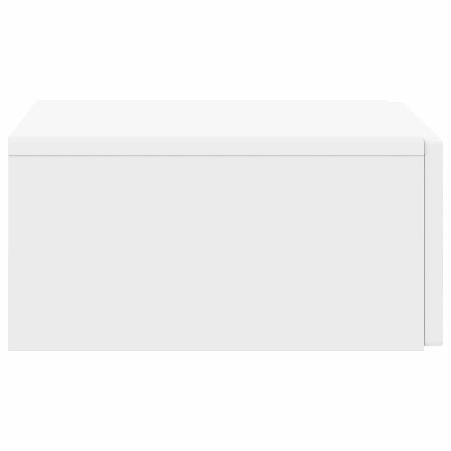Tavolino da Parete Laterale Bianco 87,5 x 34,5 x 17 cm | homemem39