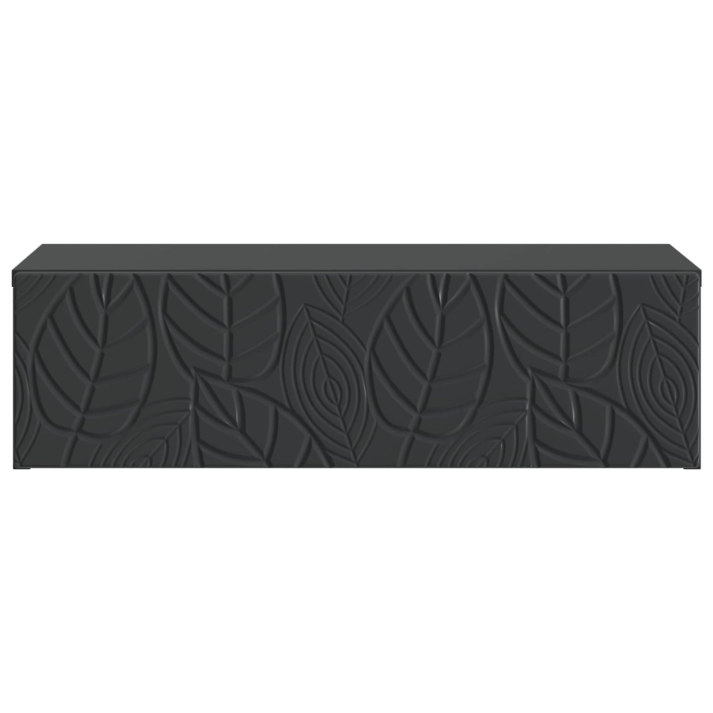 Tavolino da Parete Laterale Nero 87,5 x 34,5 x 17 cm | homemem39