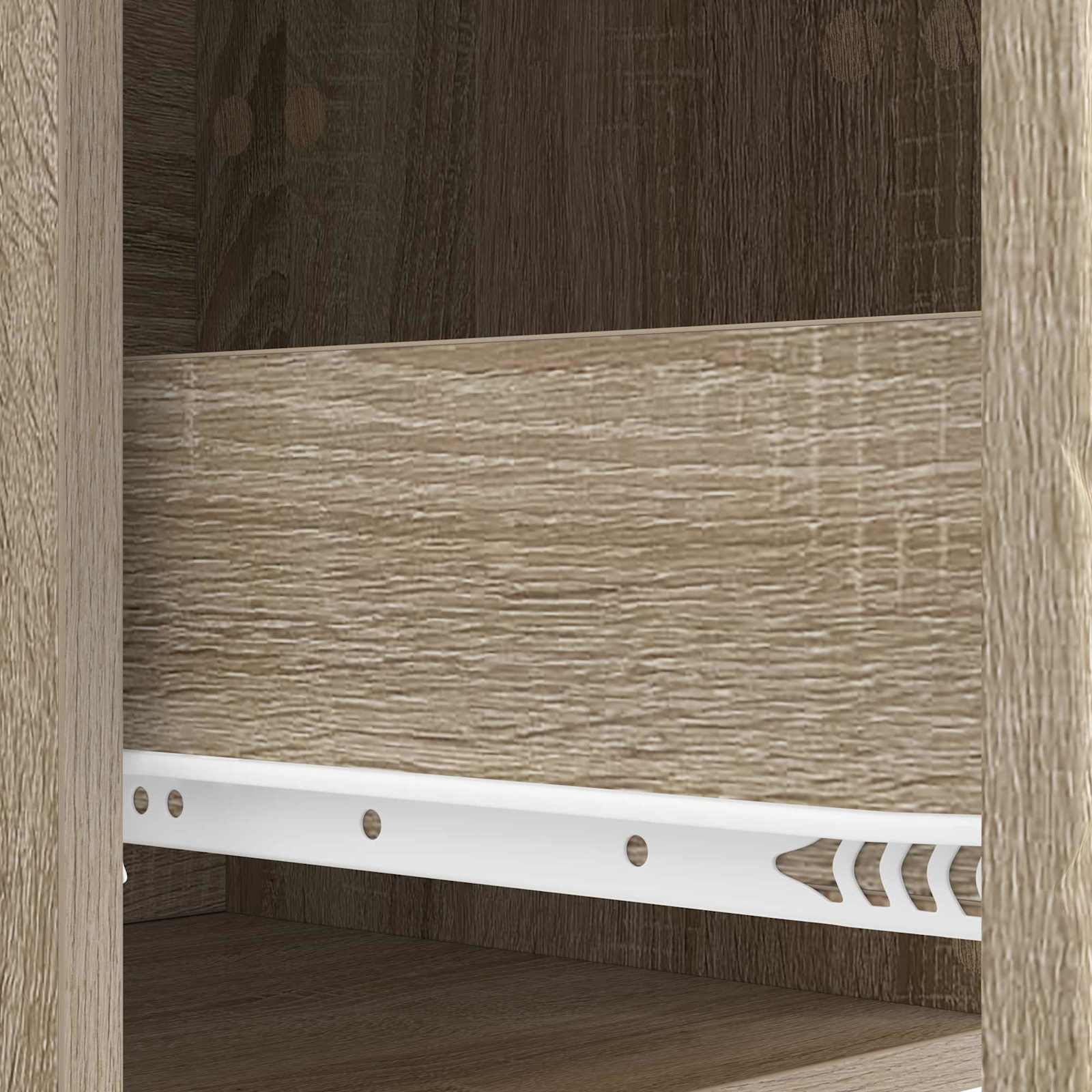 Tavolino da Parete Laterale Rovere Sonoma 87,5 x 34,5 x 17 cm | homemem39