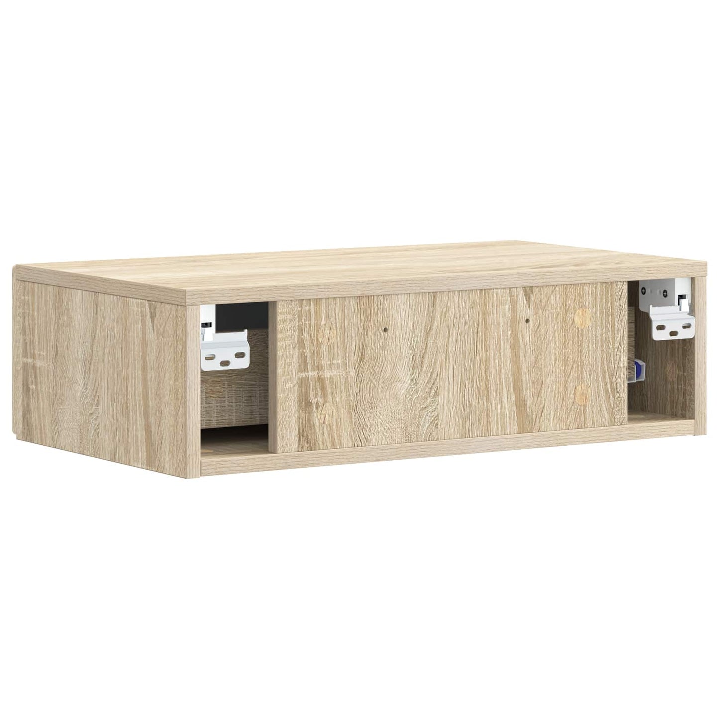 Tavolino da Parete Laterale Rovere Sonoma 87,5 x 34,5 x 17 cm | homemem39