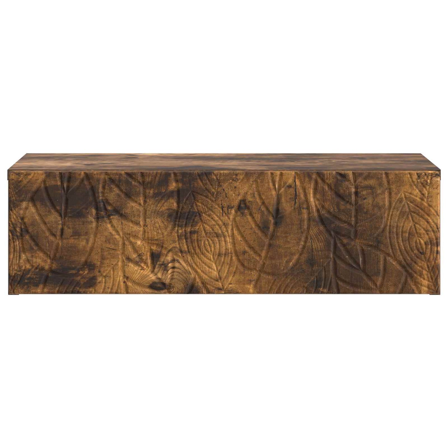 Tavolino da Parete Laterale Rovere Fumo 87,5 x 34,5 x 17 cm | homemem39