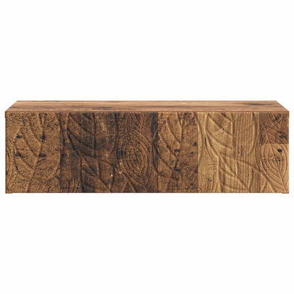 Tavolino da Parete Laterale Legno antico 87,5 x 34,5 x 17 cm