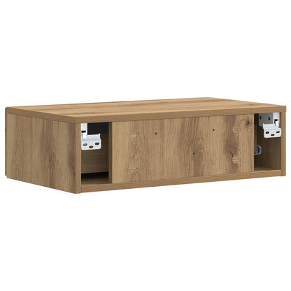 Tavolino da Parete Laterale Rovere Artigianale | homemem39