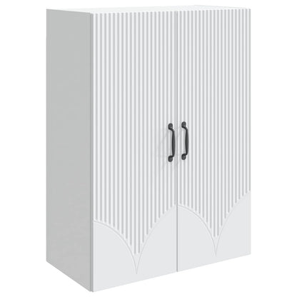 Mobiletto a muro Bianco 66 x 34,5 x 90 cm Legno ingegnerizzato | homemem39
