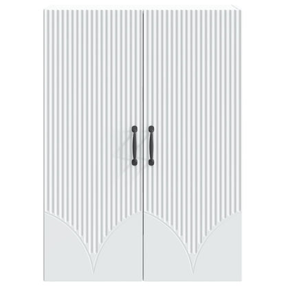 Mobiletto a muro Bianco 66 x 34,5 x 90 cm Legno ingegnerizzato | homemem39