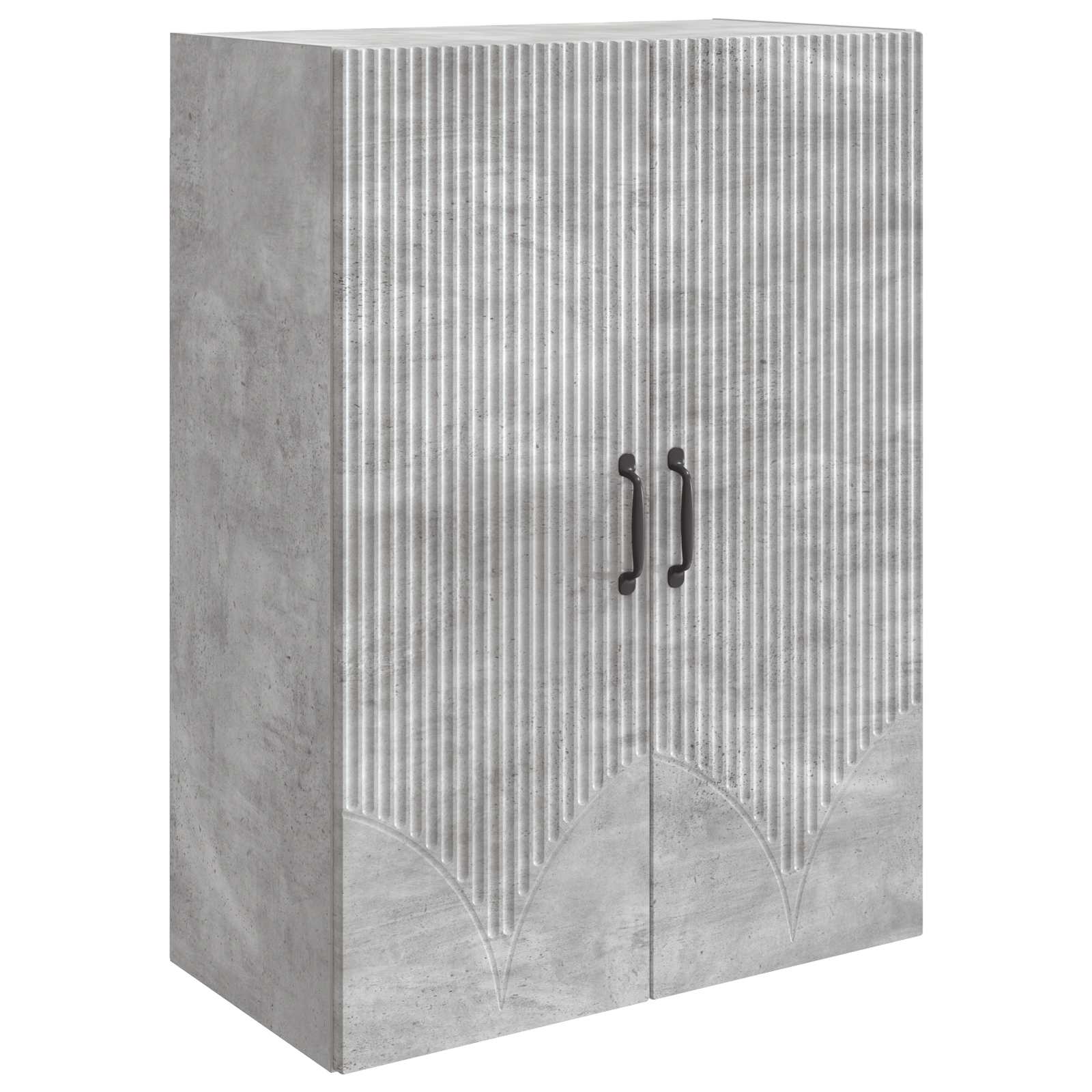 Mobiletto a muro Grigio Cemento 66 x 34,5 x 90 cm | homemem39