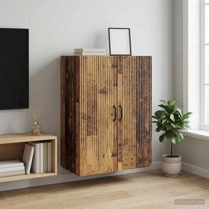 Mobiletto a muro Legno antico 66 x 34,5 x 90 cm | homemem39