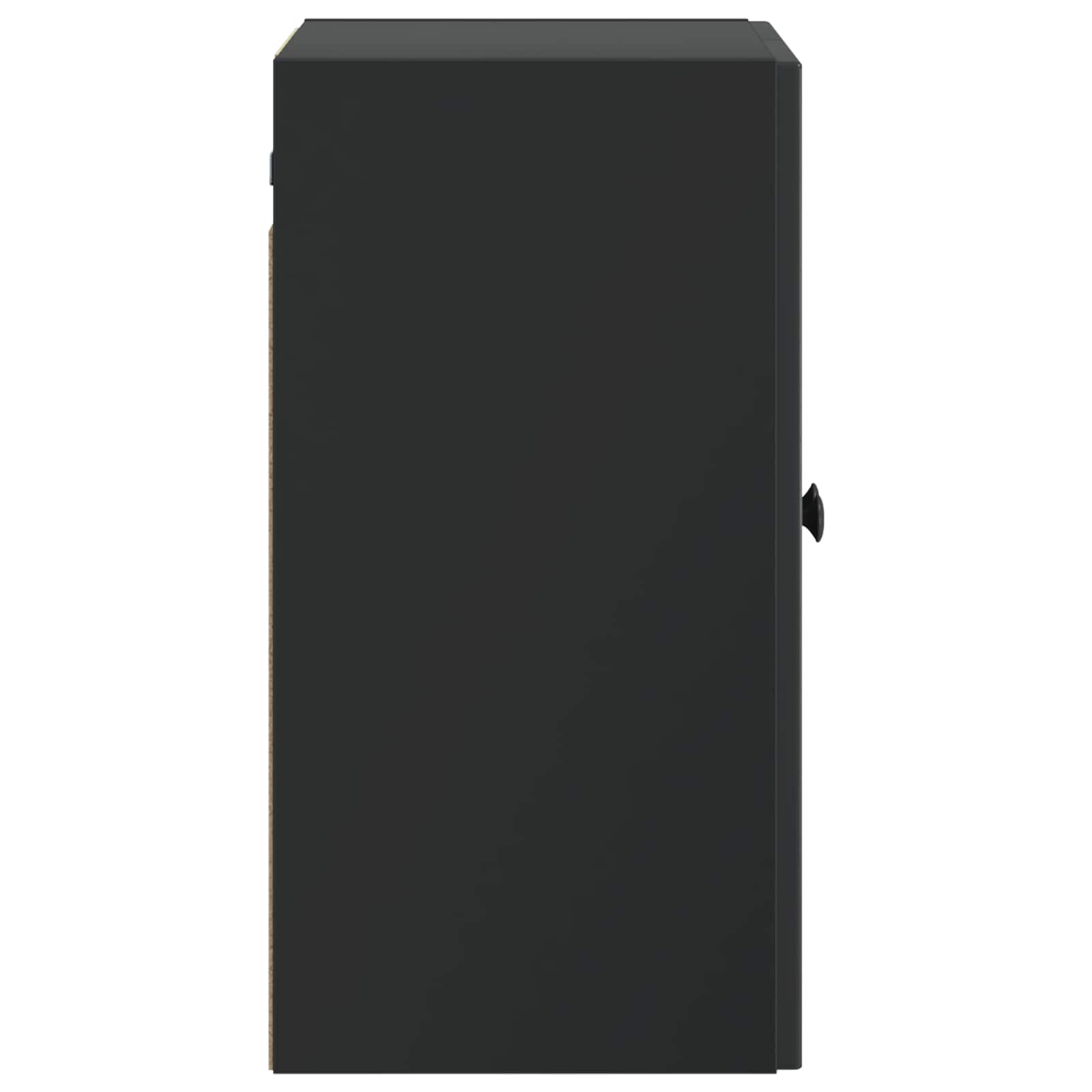 Mobiletto a muro Nero 59 x 31 x 60 cm Legno ingegnerizzato | homemem39