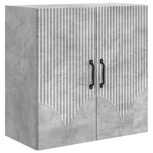 Mobiletto a muro Grigio Cemento 59 x 31 x 60 cm | homemem39