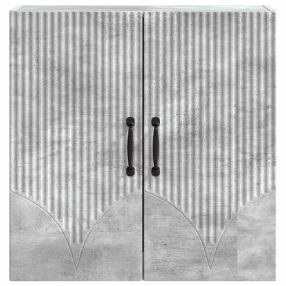Mobiletto a muro Grigio Cemento 59 x 31 x 60 cm | homemem39