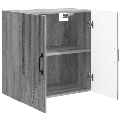 Mobiletto a muro Sonoma grigio 59 x 31 x 60 cm | homemem39