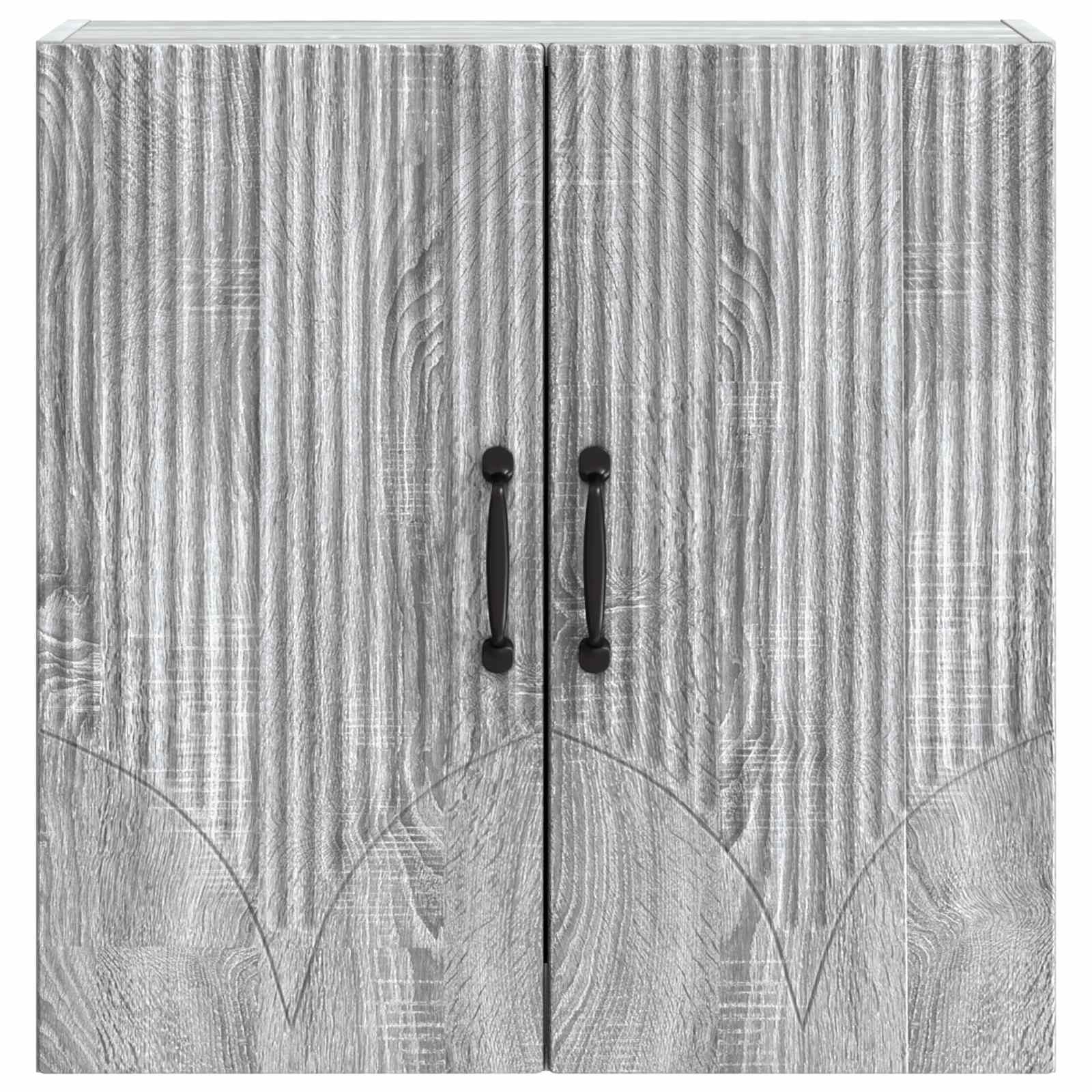 Mobiletto a muro Sonoma grigio 59 x 31 x 60 cm | homemem39