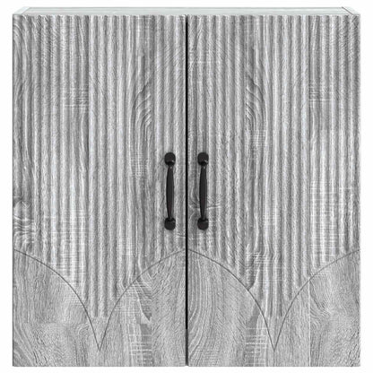 Mobiletto a muro Sonoma grigio 59 x 31 x 60 cm | homemem39