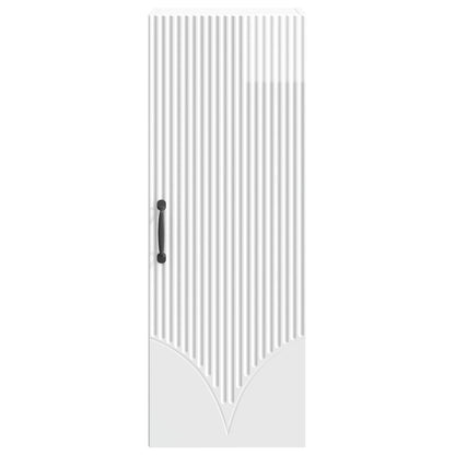 Mobiletto a muro Bianco Lucido 33 x 34,5 x 90 cm | homemem39