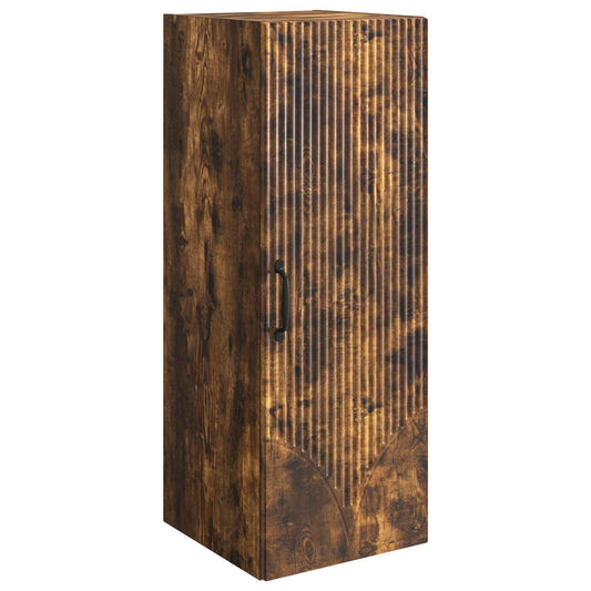 Mobiletto a muro Rovere Fumo 33 x 34,5 x 90 cm | homemem39