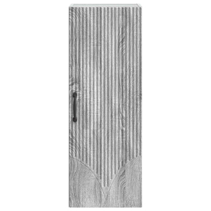 Mobiletto a muro Sonoma grigio 33 x 34,5 x 90 cm | homemem39