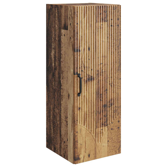 Mobiletto a muro Legno antico 33 x 34,5 x 90 cm | homemem39
