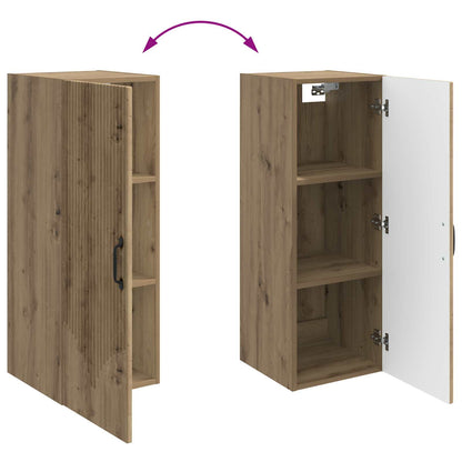 Mobiletto a muro Rovere Artigianale 33 x 34,5 x 90 cm | homemem39