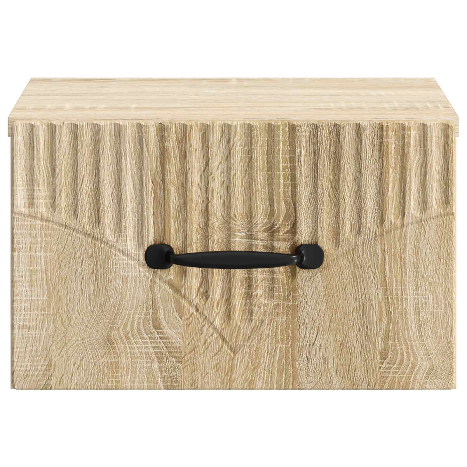 Mobiletto da notte a muro Rovere Sonoma 34,5 x 33 x 20 cm | homemem39