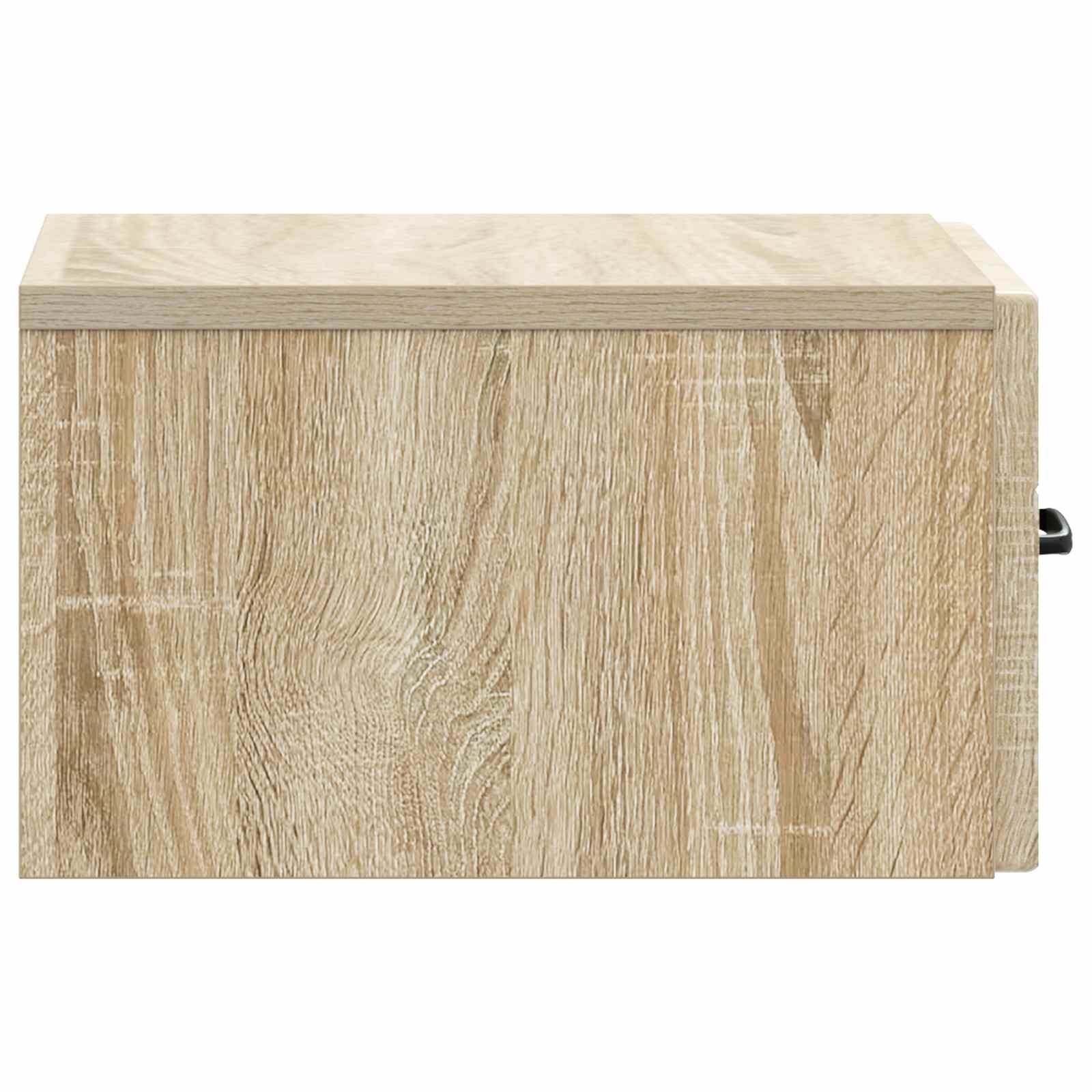 Mobiletto da notte a muro Rovere Sonoma 34,5 x 33 x 20 cm | homemem39
