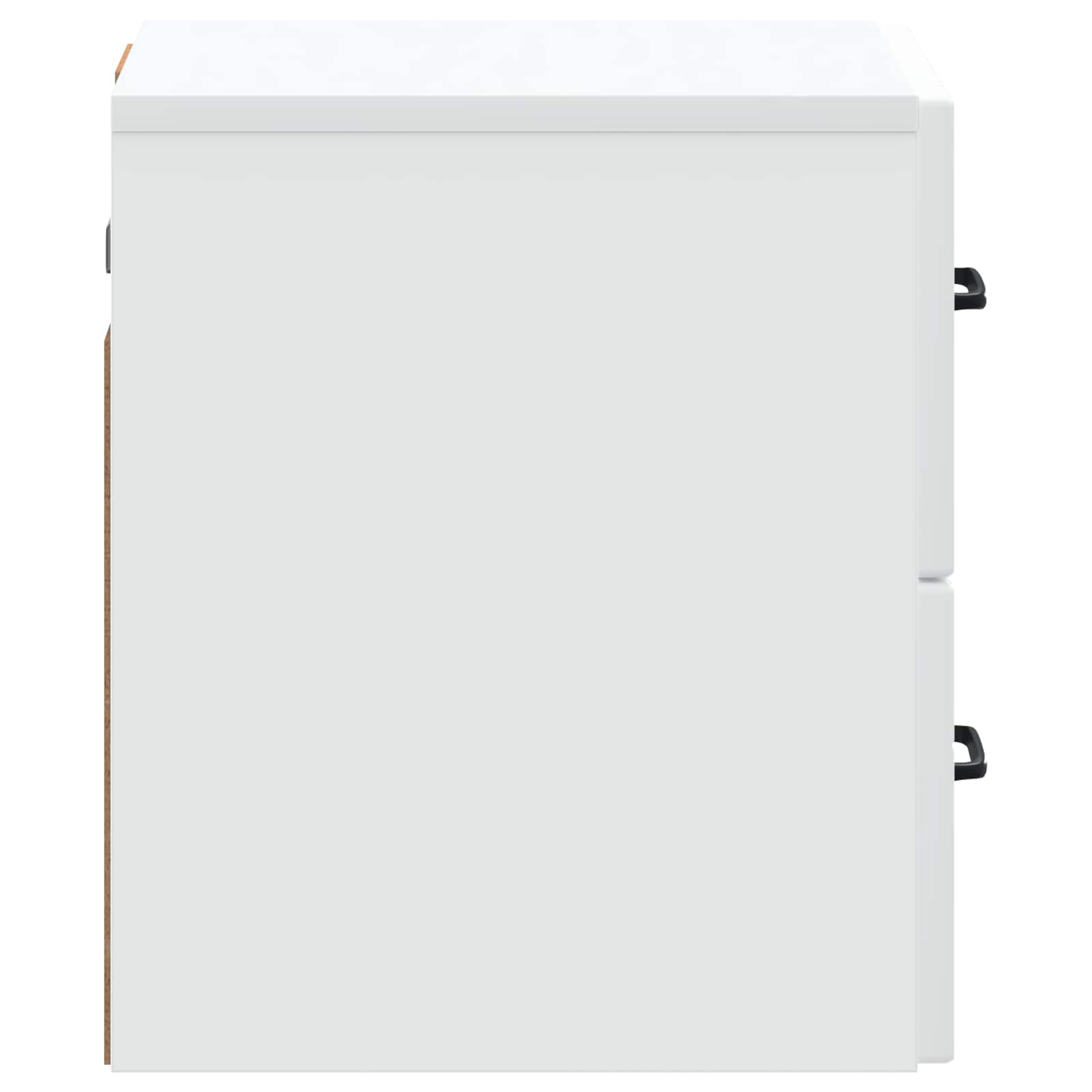 Mobiletto da notte a muro 2 pcs Bianco 34,5 x 33 x 40 cm | homemem39