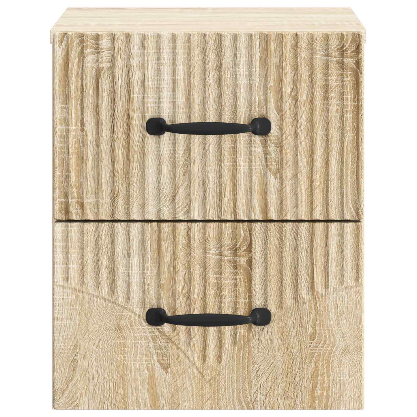 Mobiletto da notte a muro Rovere Sonoma 34,5 x 33 x 40 cm | homemem39