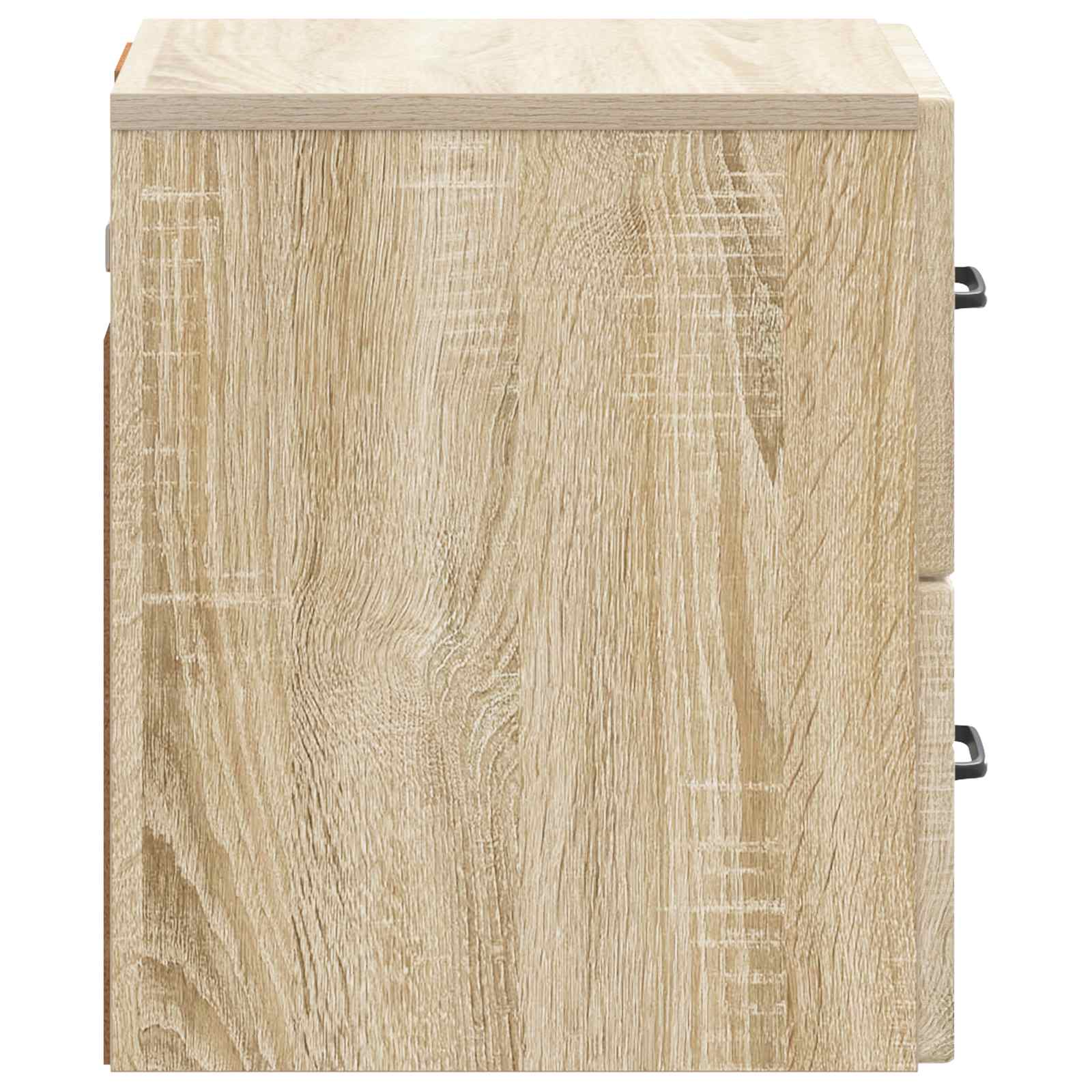 Mobiletto da notte a muro Rovere Sonoma 34,5 x 33 x 40 cm | homemem39