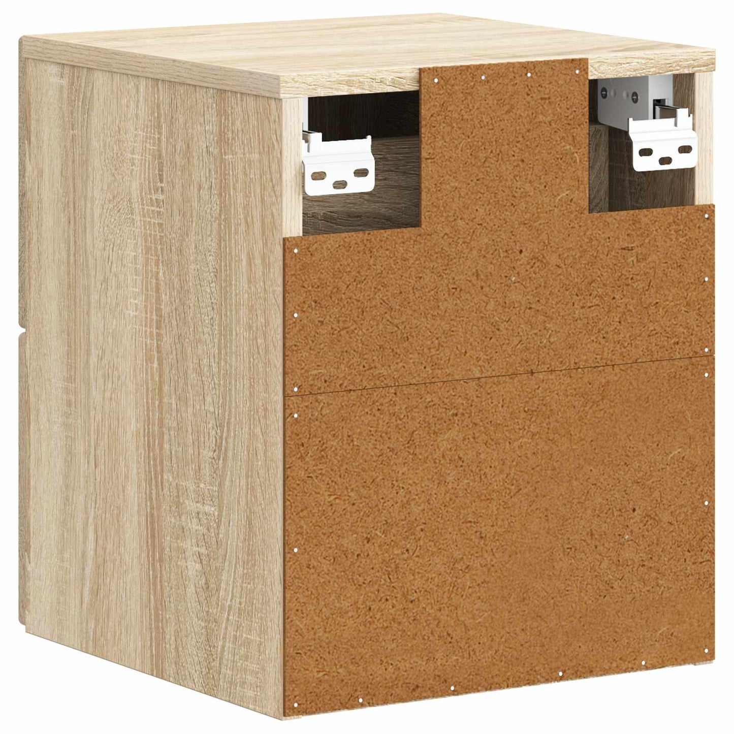 Mobiletto da notte a muro 2 pcs Rovere Sonoma 34,5 x 33 x 40 cm | homemem39