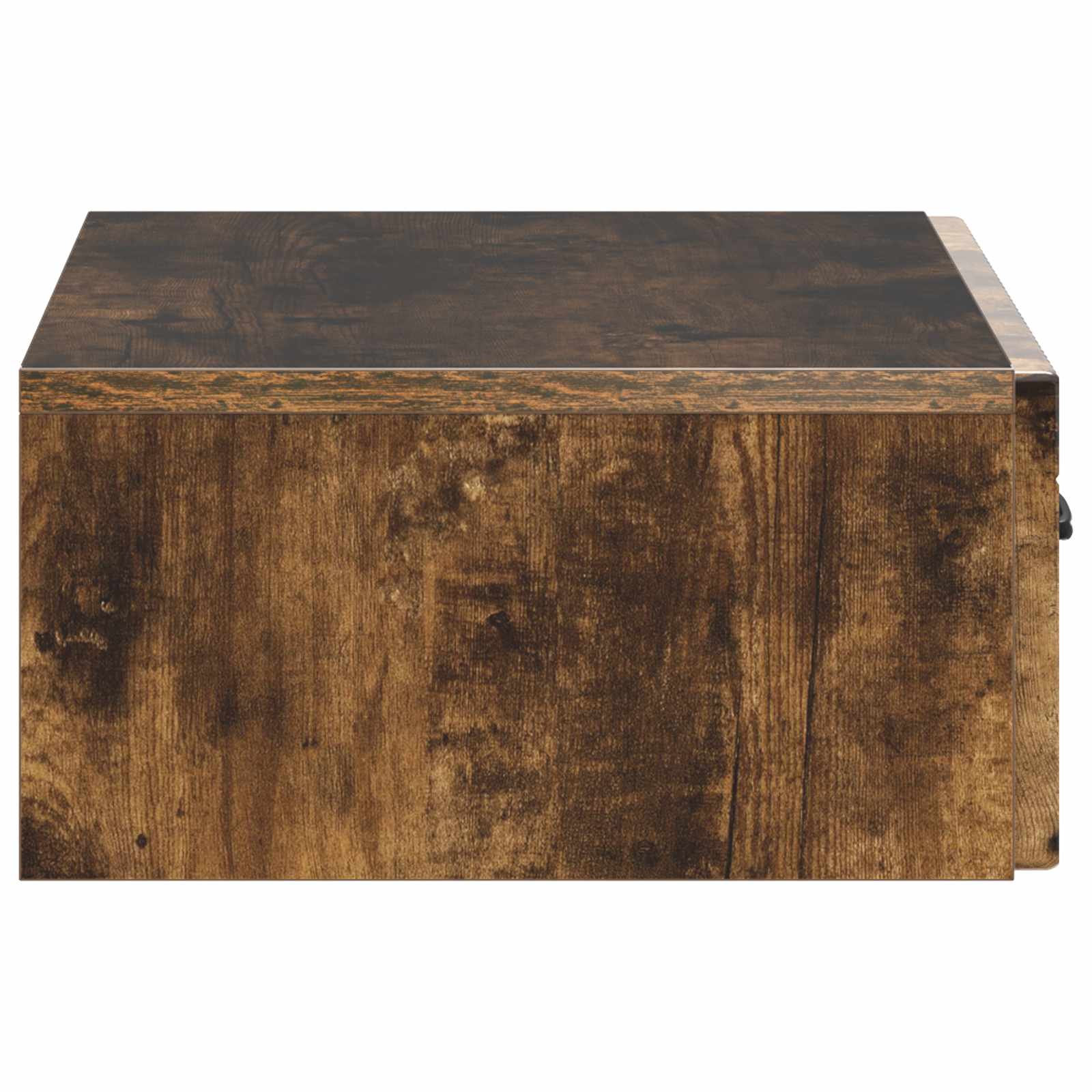 Tavolino da Parete Laterale Rovere Fumo 59 x 34,5 x 17 cm | homemem39