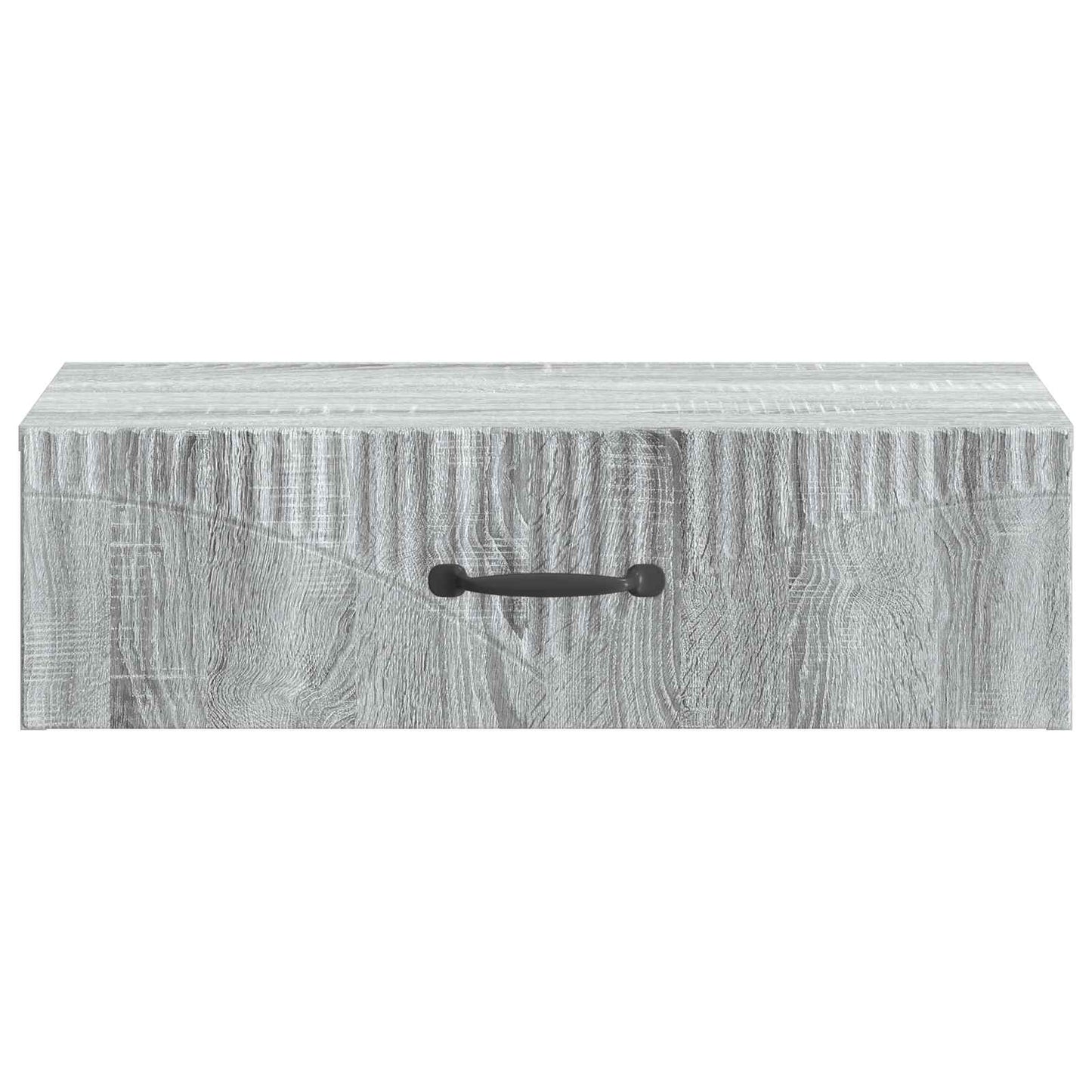 Tavolino da Parete Laterale Grigio Sonoma 59 x 34,5 x 17 cm | homemem39