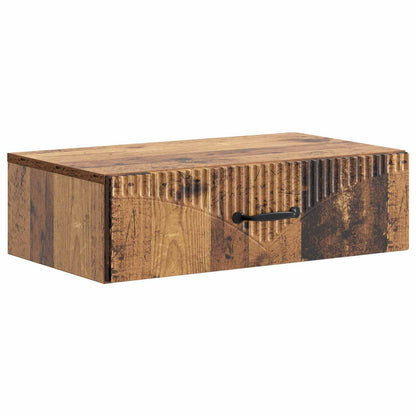 Tavolino da Parete Laterale Legno antico 59 x 34,5 x 17 cm