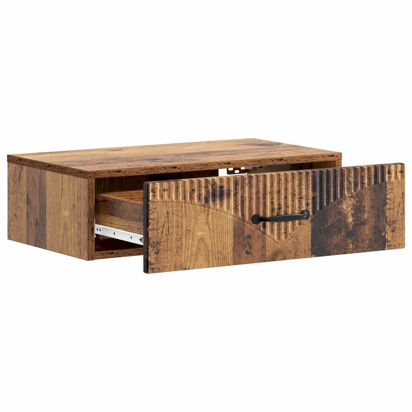 Tavolino da Parete Laterale Legno antico 59 x 34,5 x 17 cm | homemem39