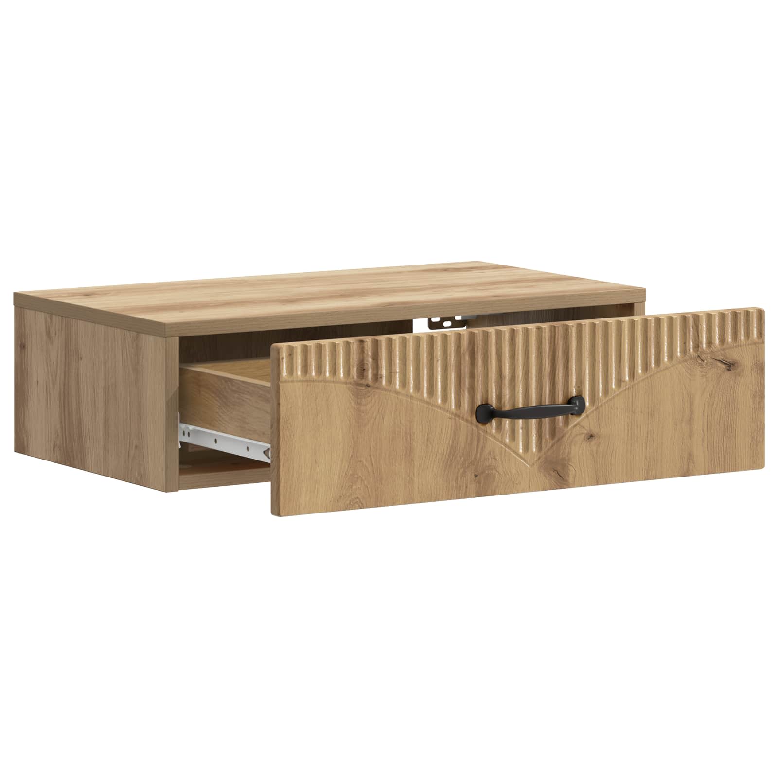 Tavolino da Parete Laterale Rovere Artigianale | homemem39