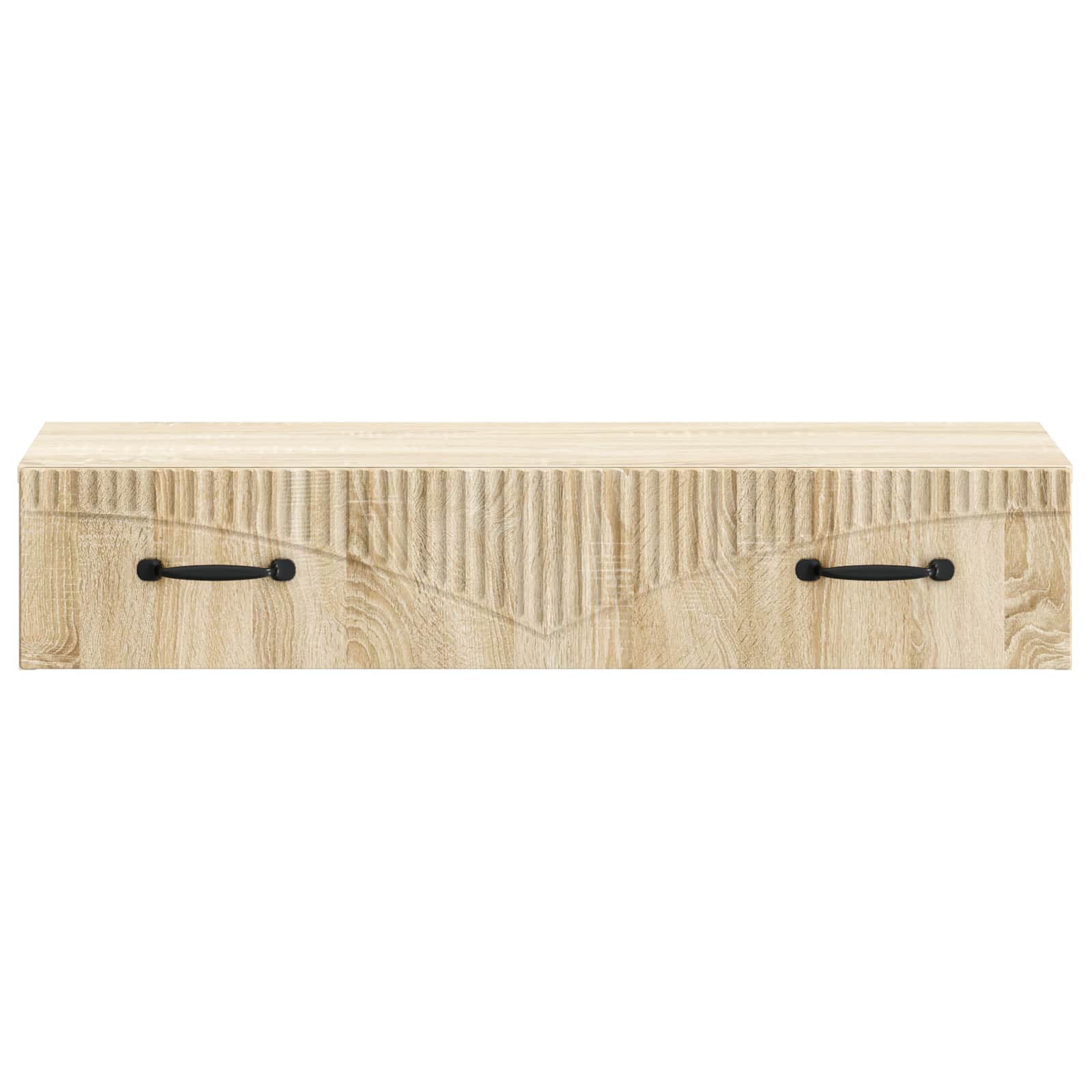 Tavolino da Parete Laterale Rovere Sonoma 87,5 x 34,5 x 17 cm | homemem39