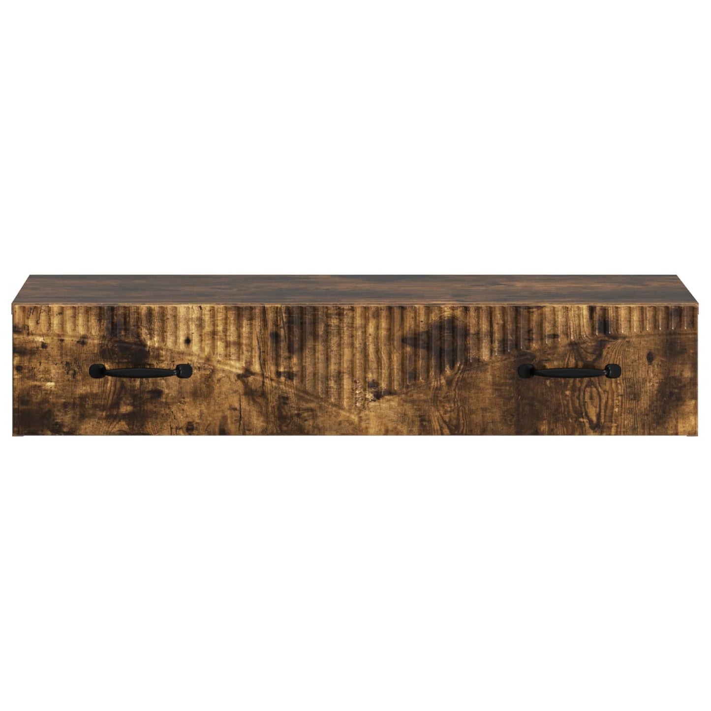 Tavolino da Parete Laterale Rovere Fumo 87,5 x 34,5 x 17 cm | homemem39