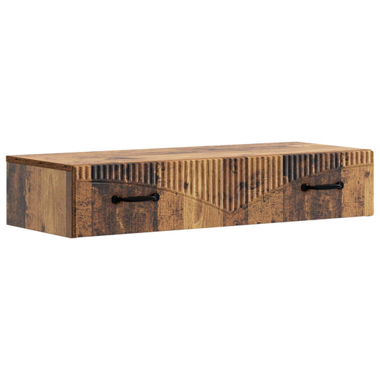 Tavolino da Parete Laterale Legno antico 87,5 x 34,5 x 17 cm | homemem39