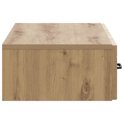 Tavolino da Parete Laterale Rovere Artigianale | homemem39