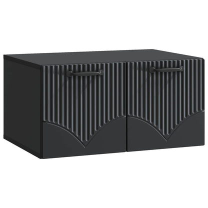 Mobile Porta TV da Muro Nero 59,5 x 41 x 30 cm