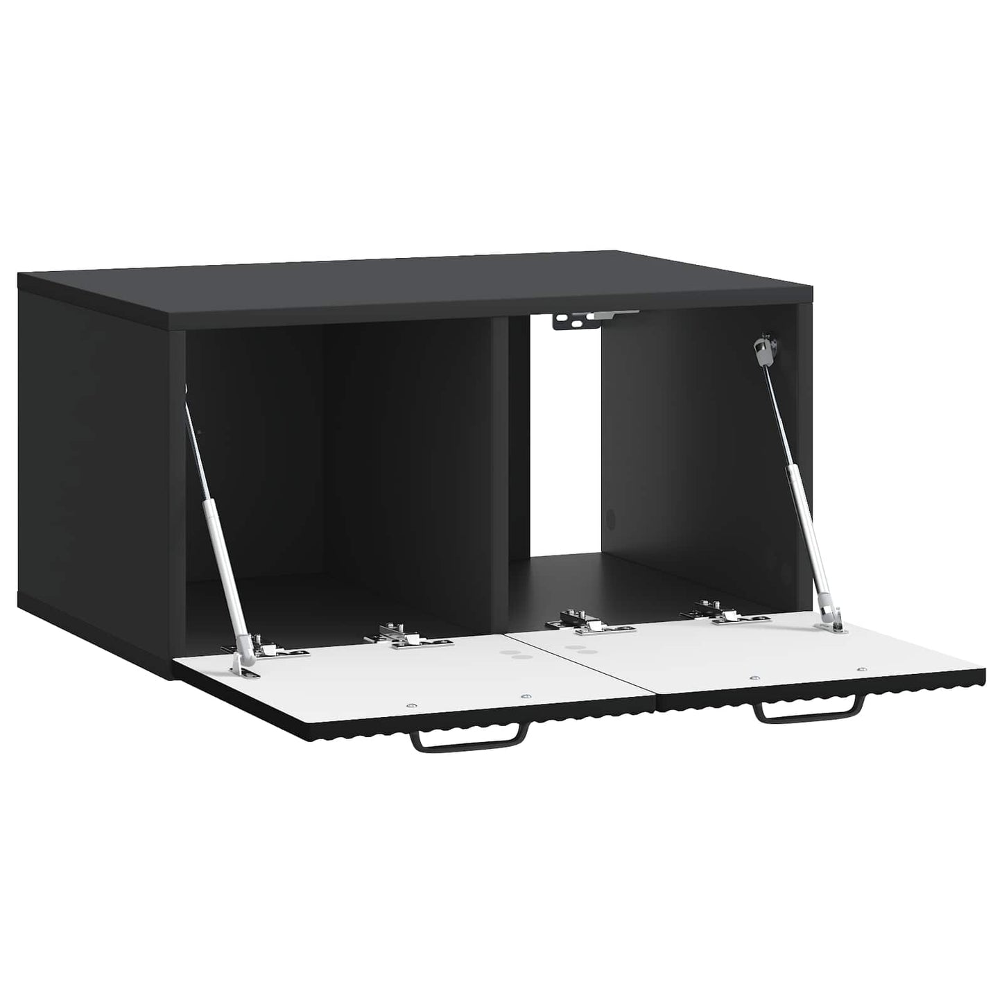 Mobile Porta TV da Muro Nero 59,5 x 41 x 30 cm