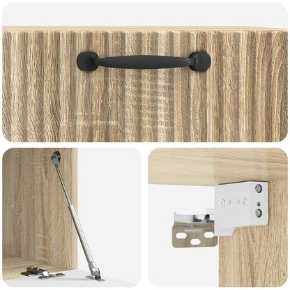 Mobile Porta TV da Muro Rovere Sonoma 59,5 x 41 x 30 cm