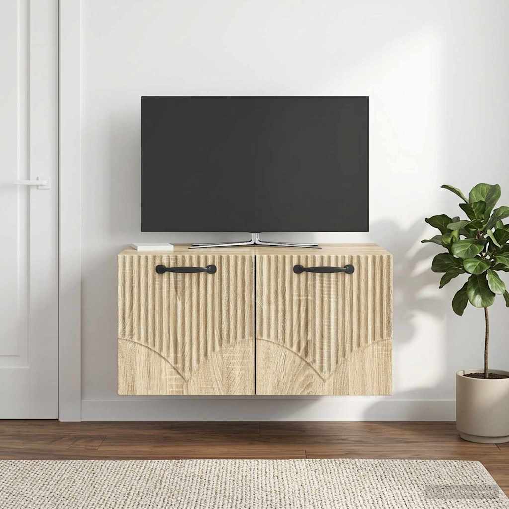 Mobile Porta TV da Muro Rovere Sonoma 59,5 x 41 x 30 cm