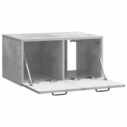 Mobile Porta TV da Muro Grigio Cemento 59,5 x 41 x 30 cm