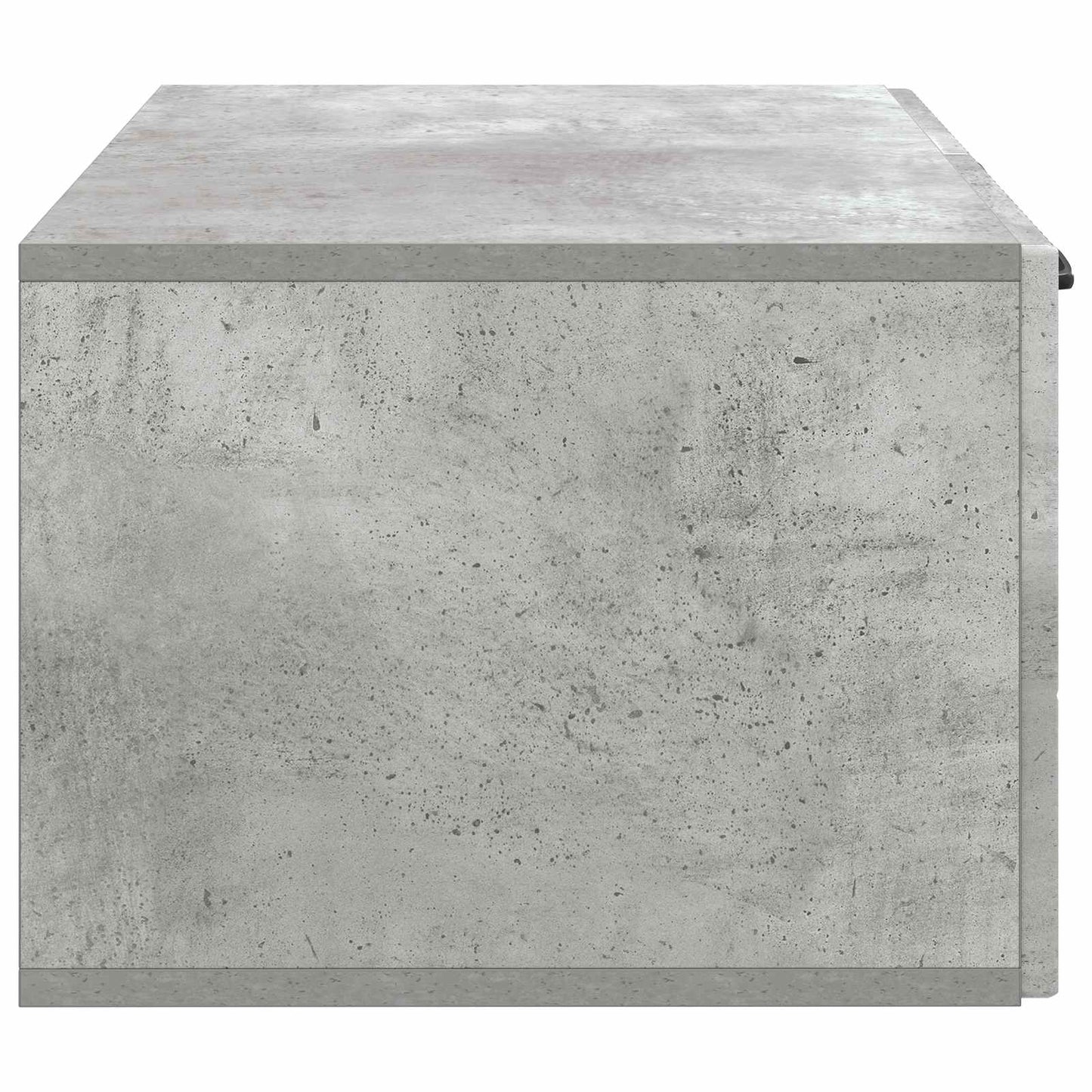 Mobile Porta TV da Muro Grigio Cemento 59,5 x 41 x 30 cm